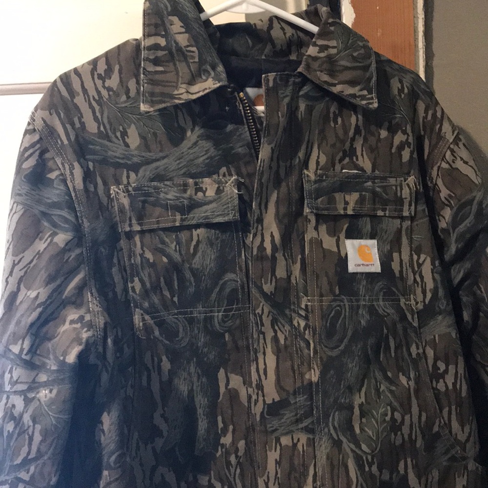 Carhartt Woodland Camo Field Jacket